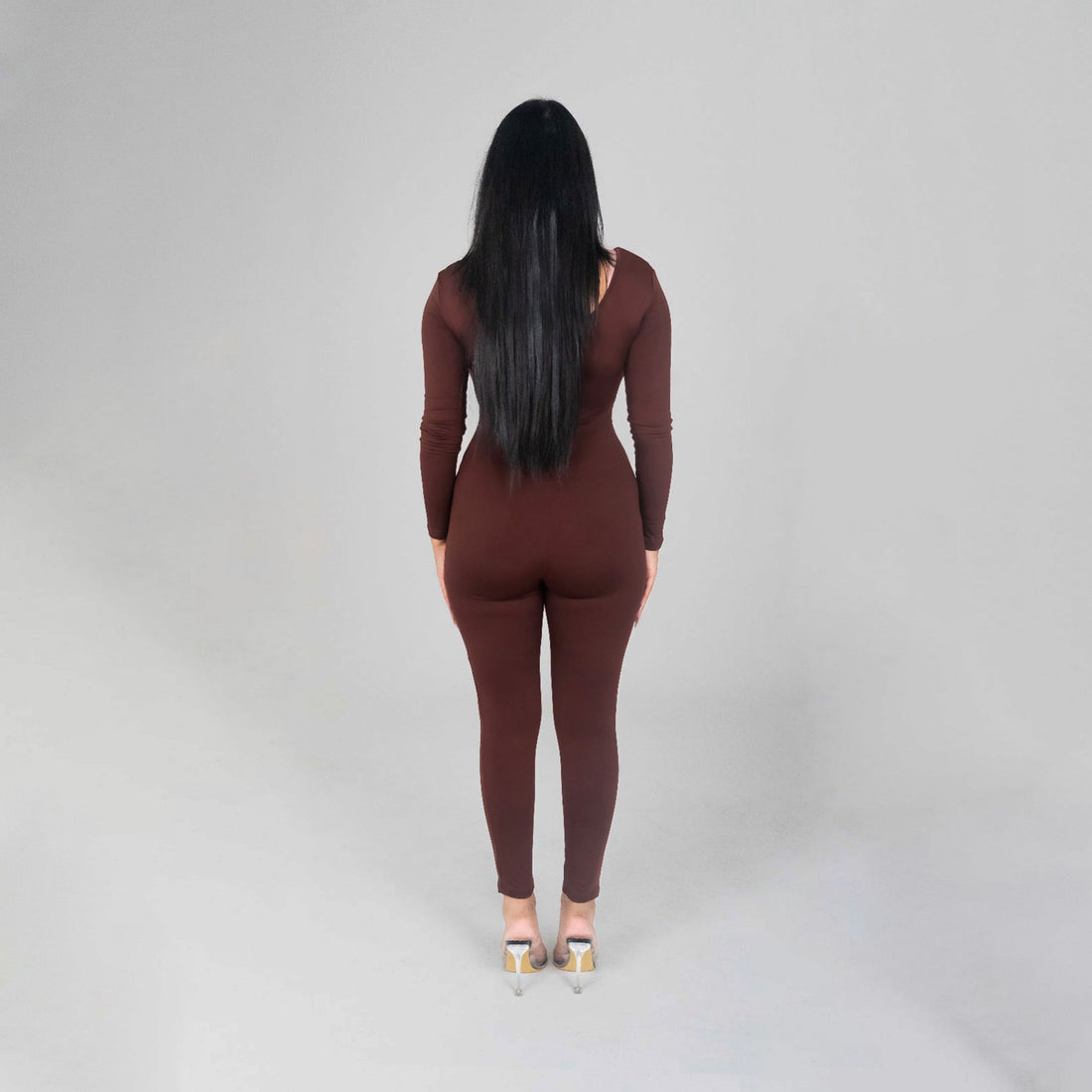 Brown Fall Jumpsuit