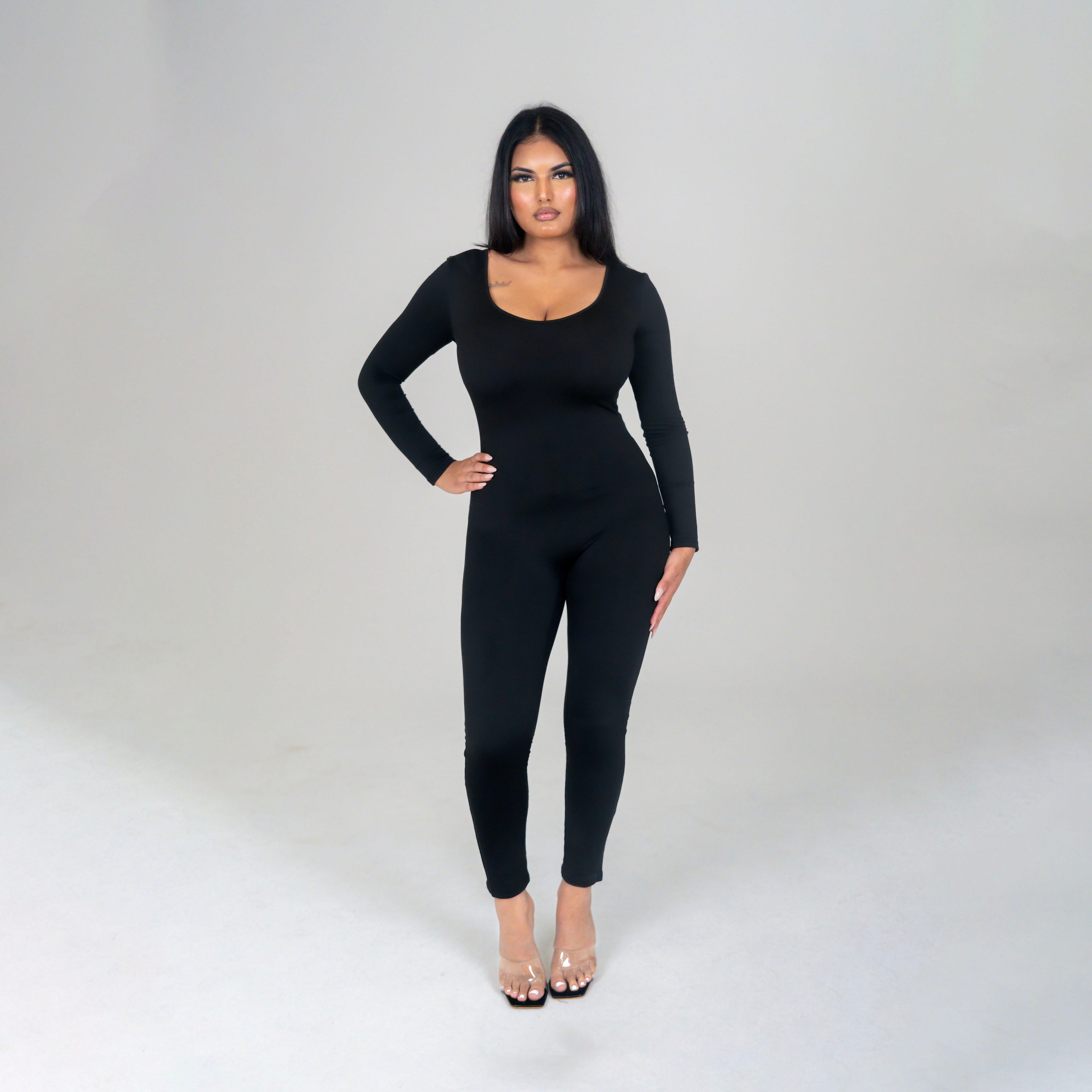 Black Fall Jumpsuit