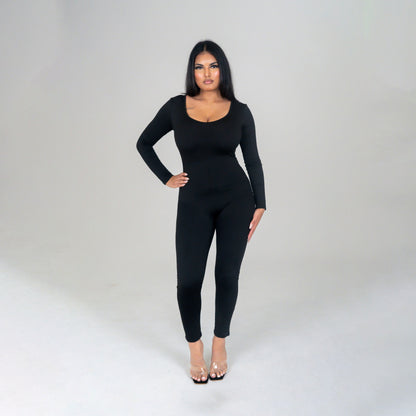Black Fall Jumpsuit