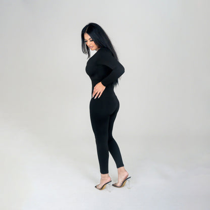 Black Fall Jumpsuit