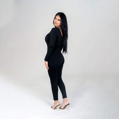 Black Fall Jumpsuit